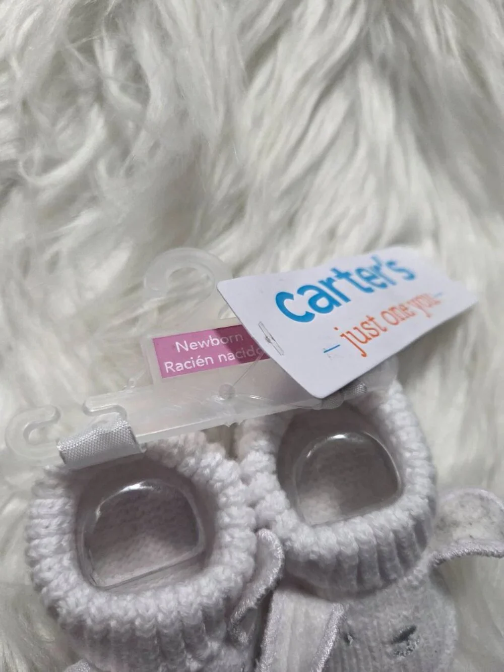 Carter's Just One You Baby Bunny Slippers